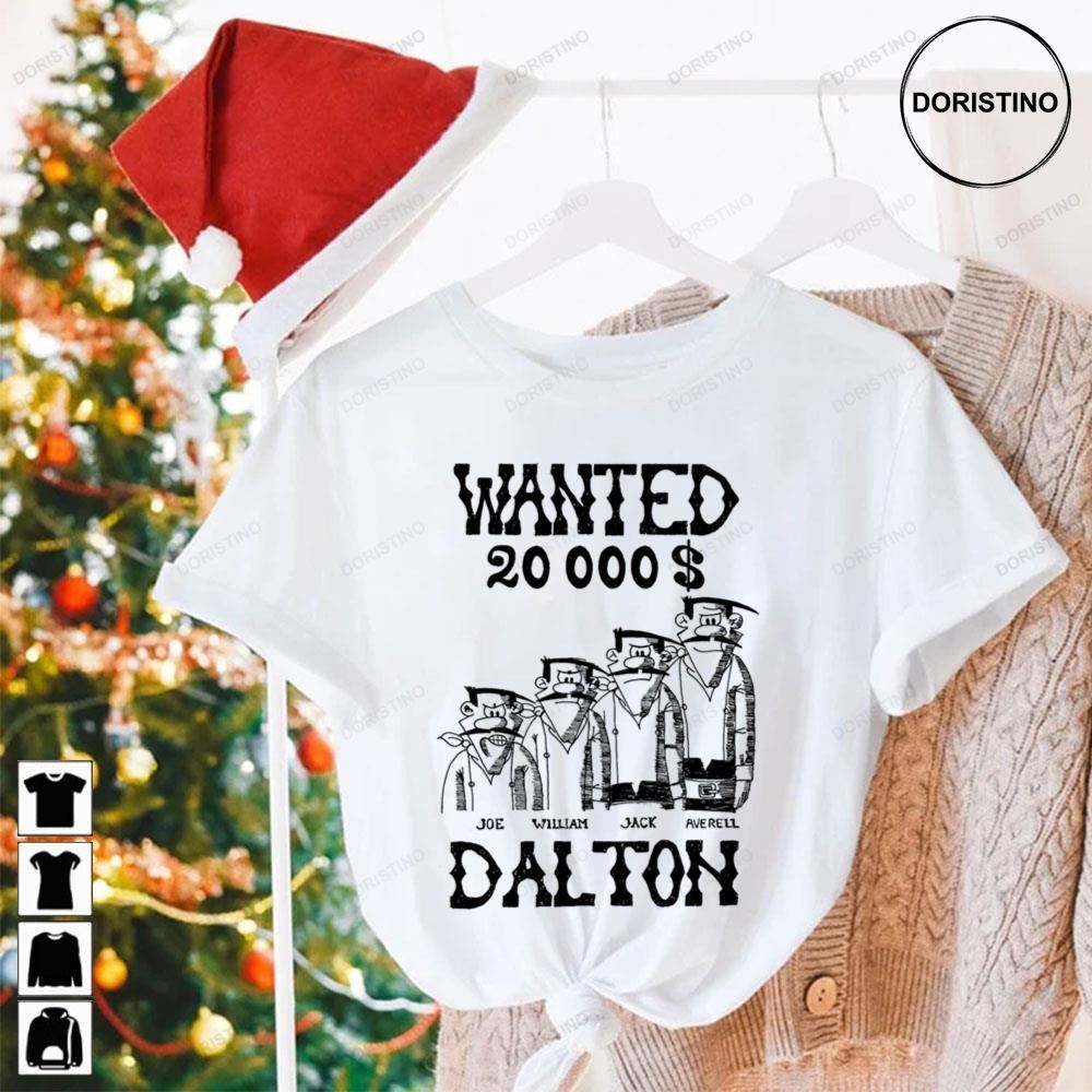 Wanted Dalton 20000 Lucky Luke Awesome Shirts